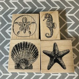 Beach stamps
